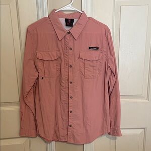 Women's Pink Button Down Shirt